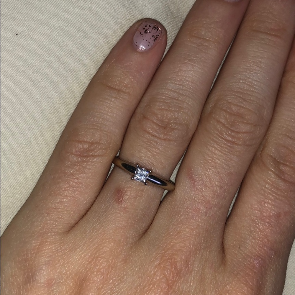 1/4 carat tdw promise ring